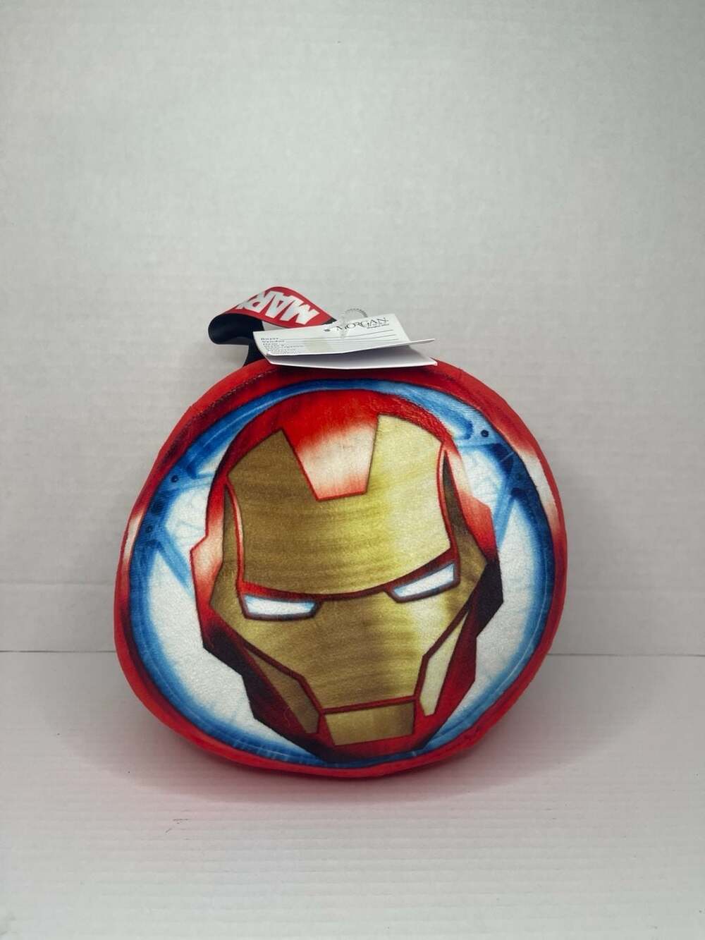 Unreleased SAMPLE Morgan Home Marvel Iron Man Weighted Door Stopper Plush